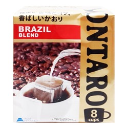 Молотый кофе средней обжарки Бразилия Montaro (дрип-пакеты), Япония, 56 г Акция