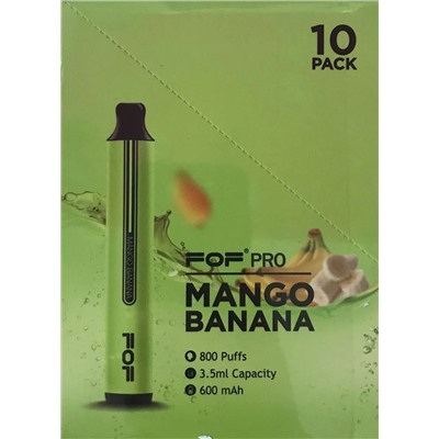 Fof Pro (манго банан) на 800 затяжек