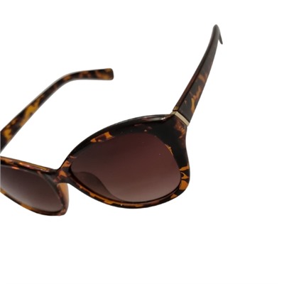 Солнцезащитные женские очки коричневые