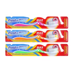 Мэгги. Зубная щетка Fresh & White Max Effect средней жесткости 4792
