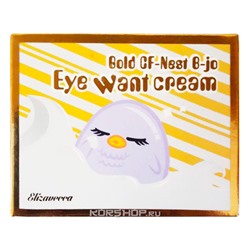 Крем для век с экстрактом ласточкиного гнезда Gold CF-Nest B-jo Eye Want Cream Elizavecca, Корея, 100 мл Акция