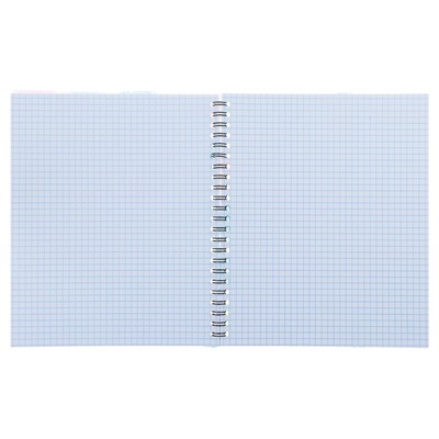 Тетрадь А5+, 60 листов в клетку, на гребне, Erich Krause Buttons, пластиковая обложка