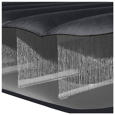 Матрас надувной Pillow Rest Classic Fiber-Tech, 137 х 191 х 25 см, c встроенным насосом 220-240V, 64148 INTEX