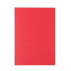 Набор цветного картона, А4 "ТОНИРОВАННЫЙ В МАССЕ" 10 листов, красный, 180 г/м2, 21х29,7 см