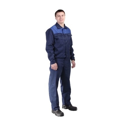 Костюм механика, куртка+п/комбинезон, грета, размер 52-54, рост 182-188 см