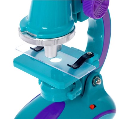 Микроскоп детский с набором для исследований, цвета МИКС
