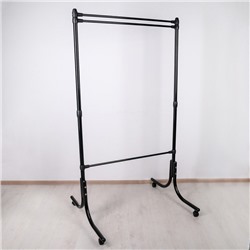 Вешалка гардеробная 91×76,5×163,5 см, цвет чёрный