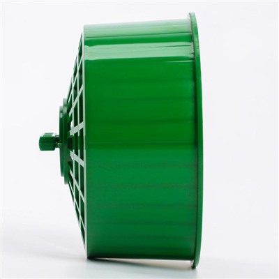 Колесо для грызунов пластиковое, без подставки, 14,5 см, зелёное