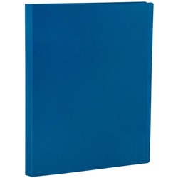 Папка с пластиковым скоросшивателем А4 Calligrata, синяя , корешок 14 мм, до 100 листов, 500 мкм,
