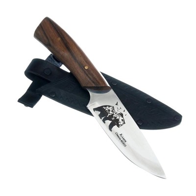 Нож Клык, нержавеющая сталь марки 65х13, 26х1,5 см, длина клинка 14,5 см МИКС