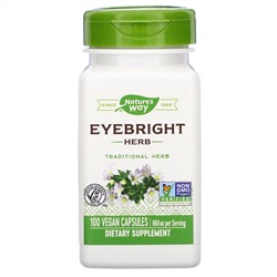 Nature's Way, Eyebright Herb, 860 mg, 100 Vegan Capsules