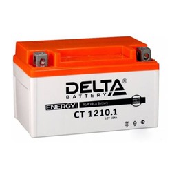 Аккумуляторная батарея Delta СТ1210.1 (YTZ10S)12V, 10 Ач прямая(+ -)