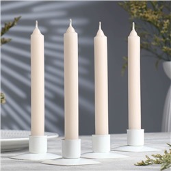 Набор свечей столовых ароматических "Ваниль", 4 штуки