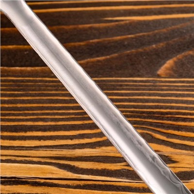 Шумовка для казана узбекская 43см, диаметр 16см, с деревянной ручкой