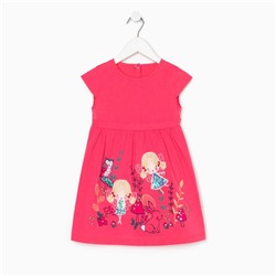Платье для девочки, цвет розовый, рост 104 см