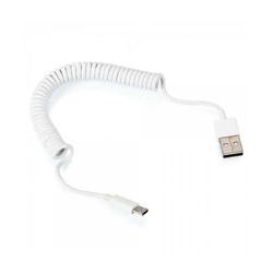 Кабель Prime Line (7210) Витой USB-micro USB белый 1,5 м