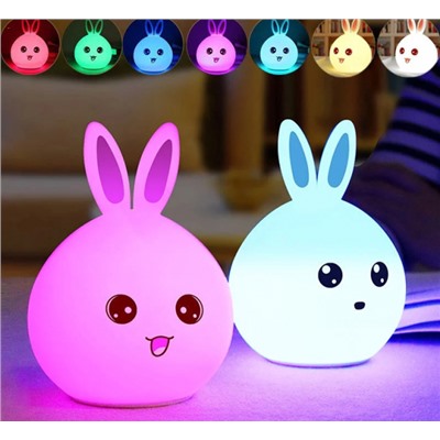 Ночник-лампа Nifty Bunny silicone lamp_Новая цена