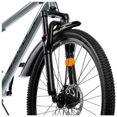 Велосипед 26" Progress модель Advance Disc RUS, цвет серый, размер рамы 17"