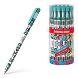 Ручка гелевая дизайн ErichKrause ColorTouch Ornament, чернила/синие 50830