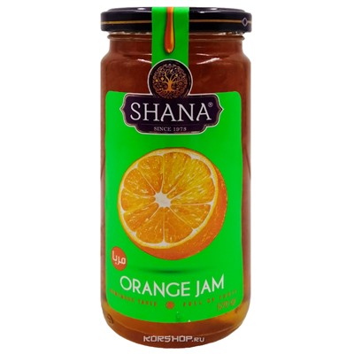 Апельсиновый джем Shana, Иран, 570 г