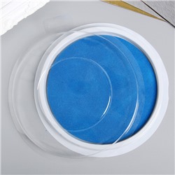 Штемпельная подушка "Голубой" 1х16х16 см (для отпечатков рук)