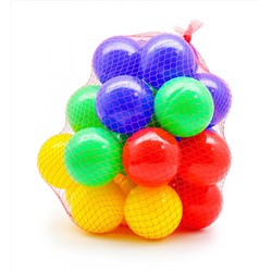 Цветные шарики (д/сух.бас-на) 24 шт.