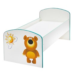Детская кроватка «Солнышко и медвежонок», ЛДСП