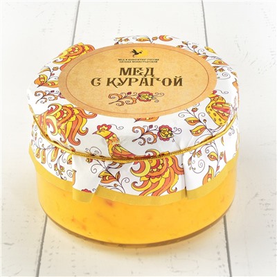 Крем-мёд с курагой "Русский стиль" 230 гр.