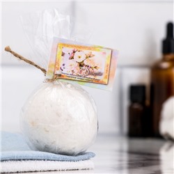 Бомбочка для ванны из гималайской соли "Добропаровъ" с эфирным маслом миндаля, 140 гр