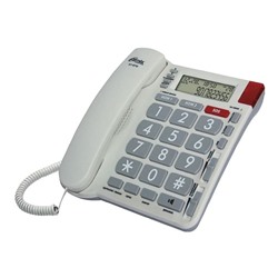 Телефон Ritmix RT-570, проводной, определитель номеров, слоновая кость