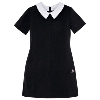 Платье школьное Техноткань черного цвета для девочки