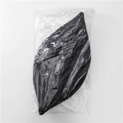Корзина для хранения плетёная «Луиза», 33×33×16 см, цвет чёрный