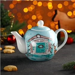 Чайник заварочный Доляна «Новый Год. Зимняя сказка», 800 мл