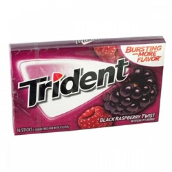 Жев резинка Trident Black Raspberry Twist (Цена указана за блок) (США)  арт. 818693