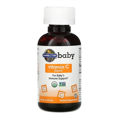 Garden of Life, Baby, Vitamin C Liquid, 1.9 fl oz ( 56 ml)
