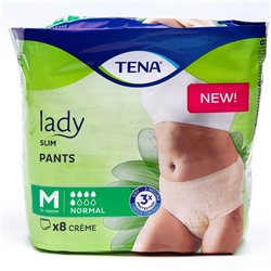 Трусы впитывающие TENA Lady Slim Pants Normal М, 8 шт.