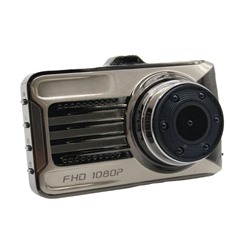 Автомобильный видеорегистратор MEGA T666G + камера (черный)