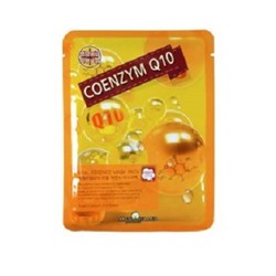 [MAYISLAND] Маска тканевая Коэнзим Q10 Real Essense Coenzyme Q10 Mask Pack, 25 мл