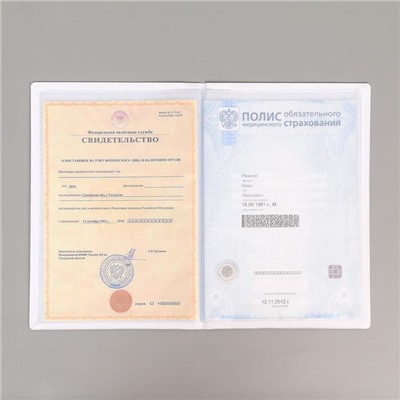 Папка для семейных документов «Семейные документы», 12 файлов, 4 комплекта, А4