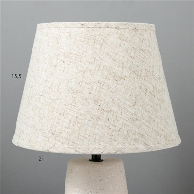 Настольная лампа 16541/1 E14 40Вт белый 22х22х37,5 см
