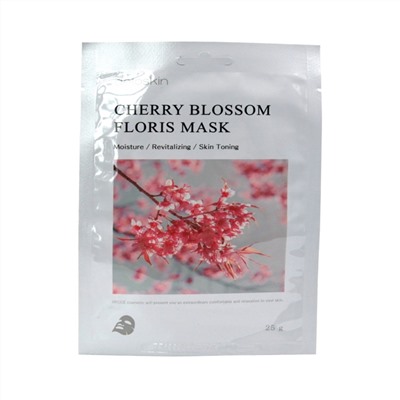 DETOSKIN. Тканевая маска цветочная с экстрактом сакуры, CHERRY BLOSSOM FLORIS MASK, 30 г