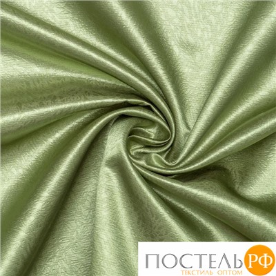 Штора портьерная "Этель" 135х230 см, цвет зелёный, сатен.100% п/э