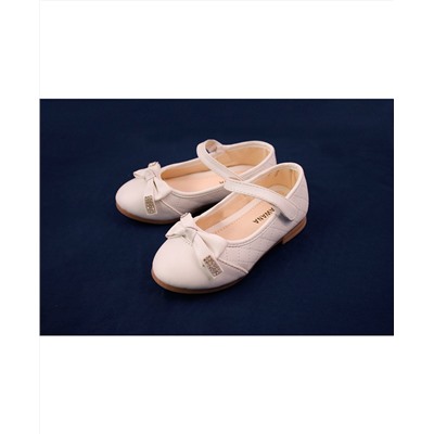 Туфли для девочки белые,размер 25-30 2660-ПОБ16