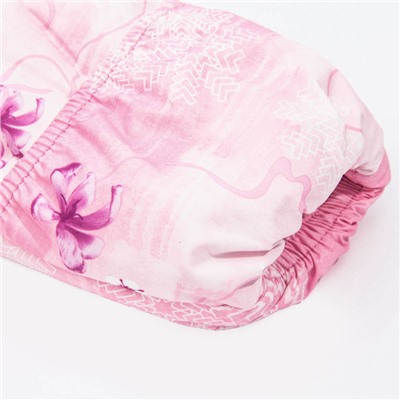 Спальный мешок детский "ZIPPY", рост 56 см, цвет розовый с принтом 71313_М