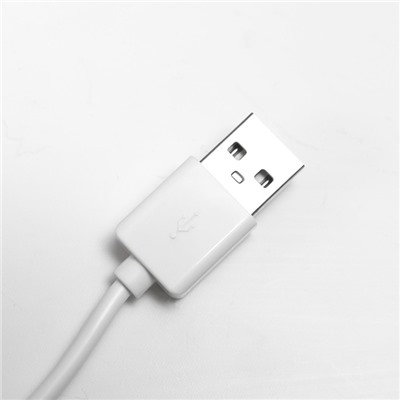 Соляной светильник  "Елка" LED (диод цветной) USB белая соль 10х7х13 см