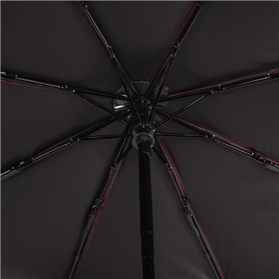 Зонт жен авт R48 8спиц 3сл П/Э Пастель ветроуст солнцезащит руч прям прорезин МИКС