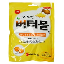 Сливочная карамель Butter candy Mammos, Корея, 100 г Акция