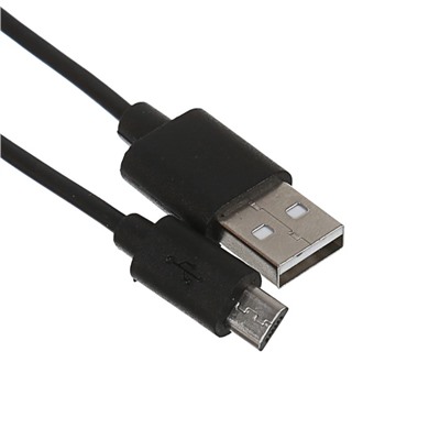 Сетевое зарядное устройство Qumo Energy, USB, 1 А, micro USB, 1 м,