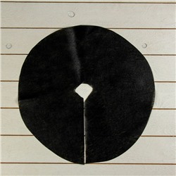 Круг приствольный, d = 0,4 м, плотность 60 г/м², спанбонд с УФ-стабилизатором, набор 10 шт., чёрный, «Агротекс»
