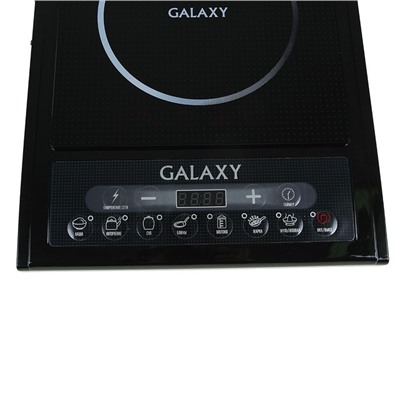 Индукционная плитка Galaxy GL 3053, 2000 Вт, 7 программ приготовления, отложенный старт